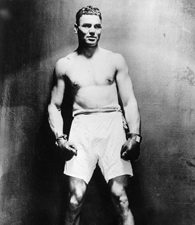 Sporting Empire Jack Dempsey Boxing Legend Jacket Black/White 