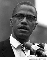 The Civil Rights Activist Malcolm X