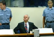 2002: The Trial of Slobodan Milosevic Begins